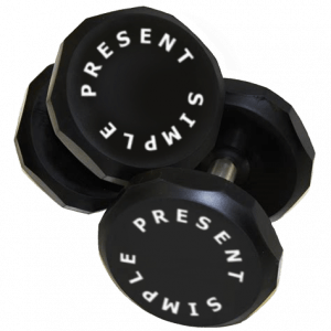 Present simple dumbbells